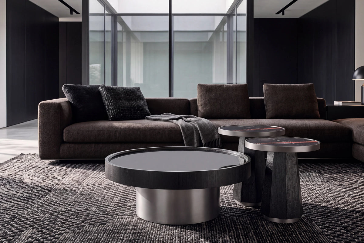 Pentagon coffe table Set of 3 - lifestyle