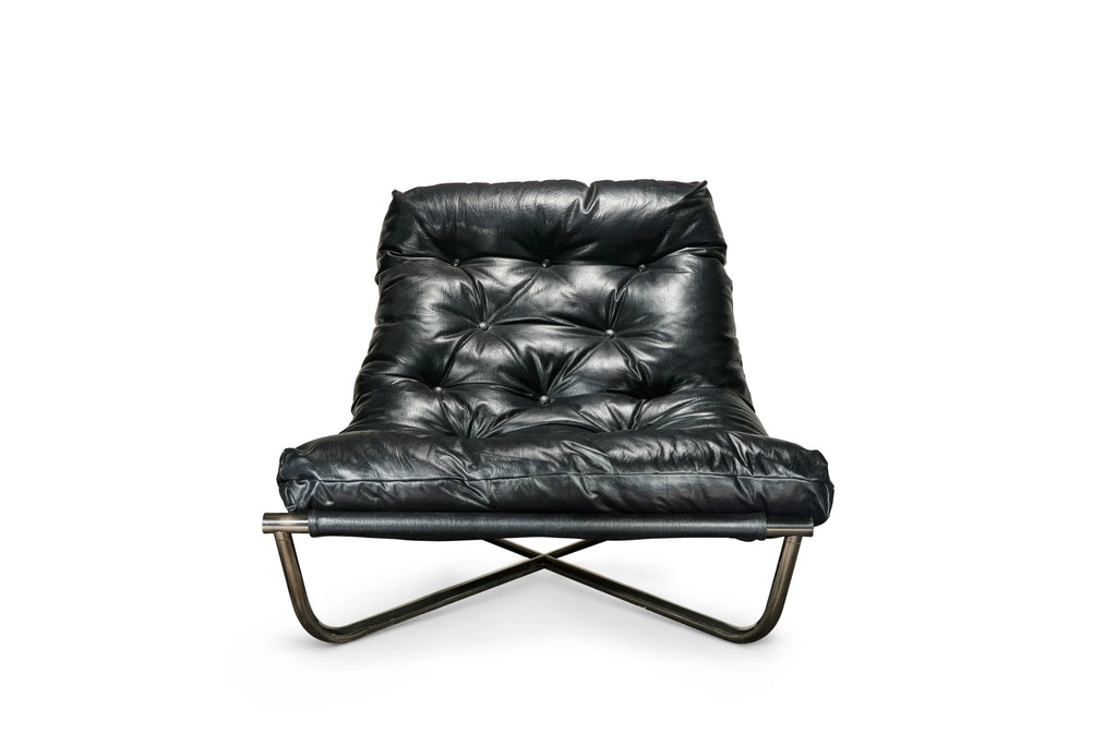 Armchair Avon - Leather Black