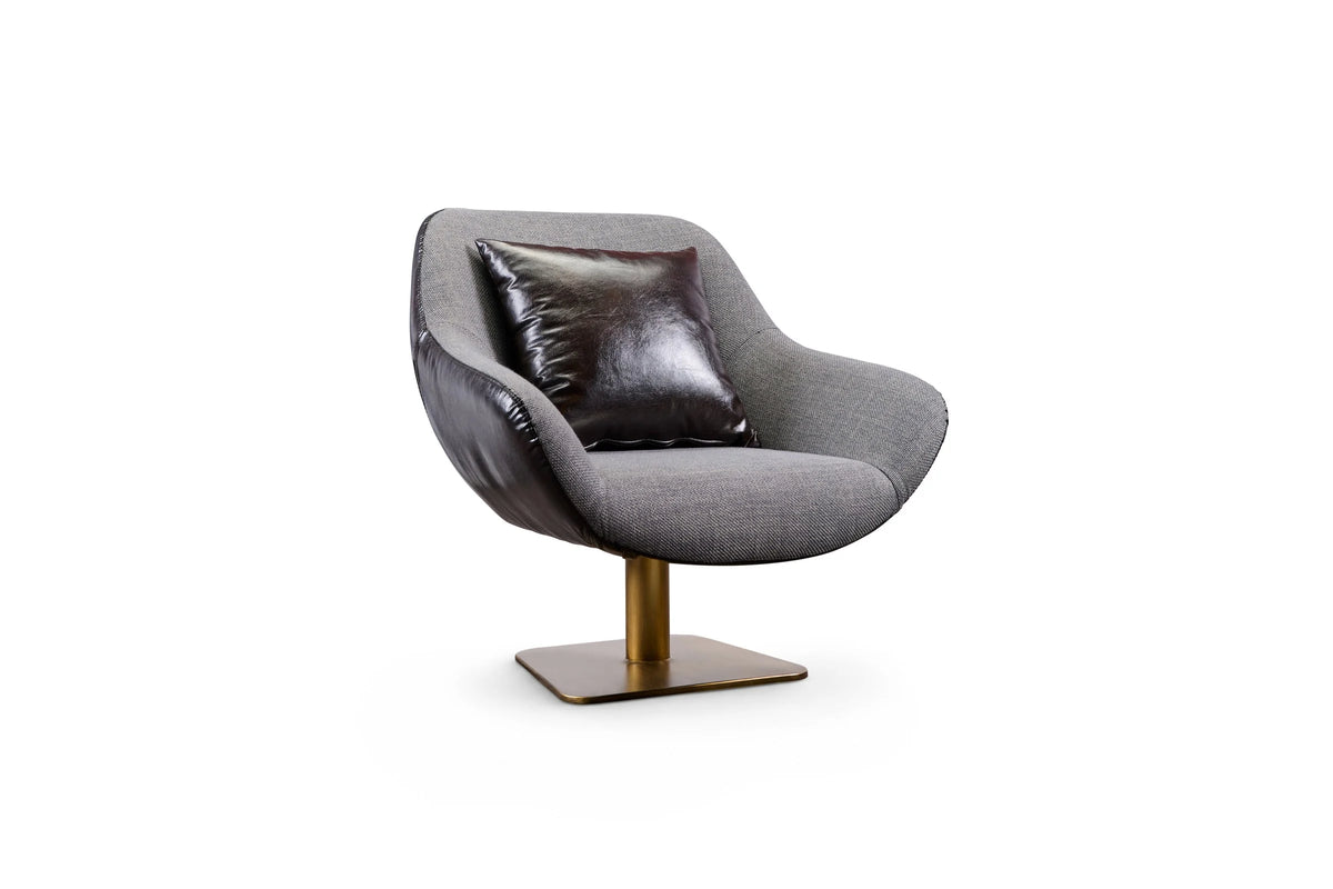 Armchair Barta - Fabric Grey