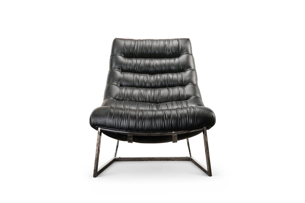 Armchair Hanz - Leather Black