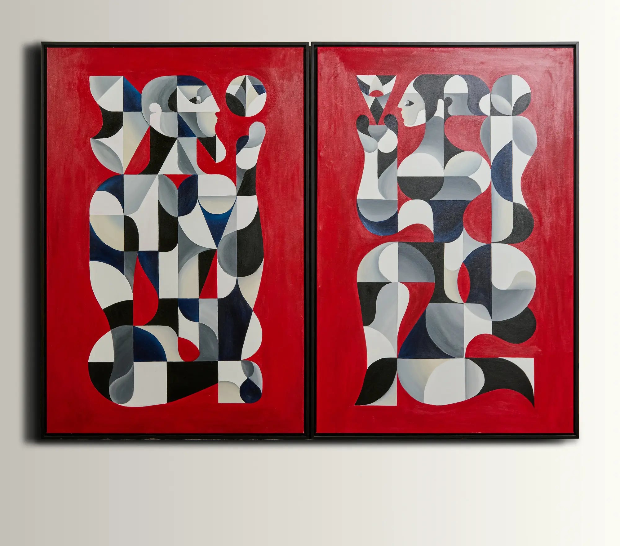 Femme Rouge Painting 175*115