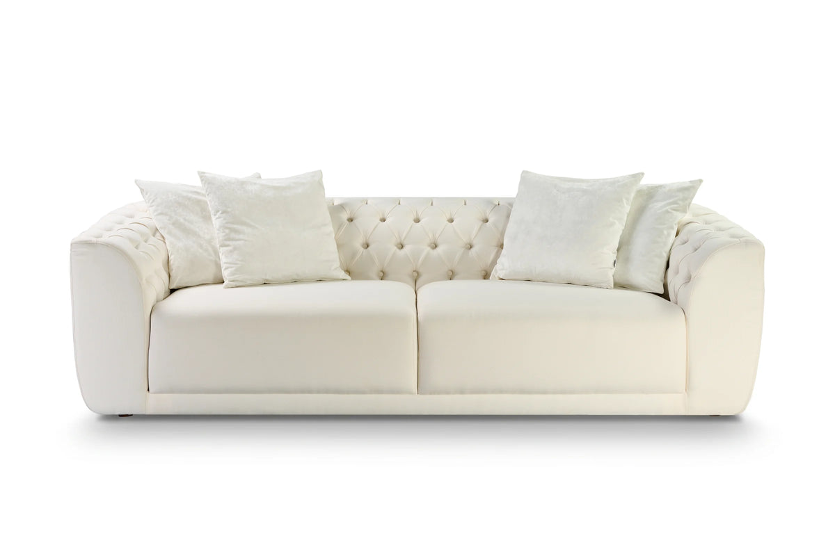 Cloud Sofa - Fabric White