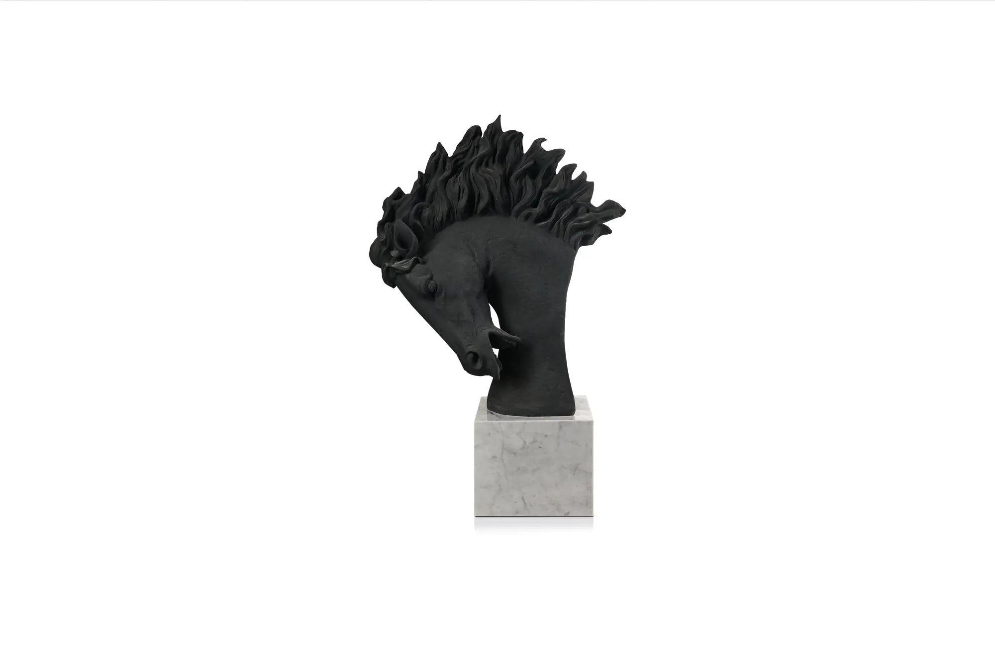 Noir Stallion Sculpture