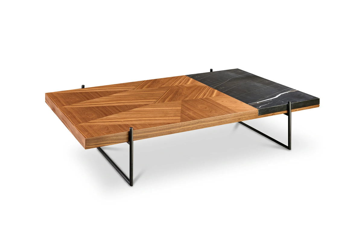 Flat Coffee Table - angled view
