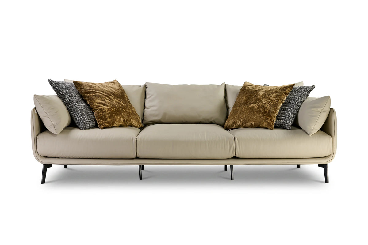 Nube Sofa - Leather Beige