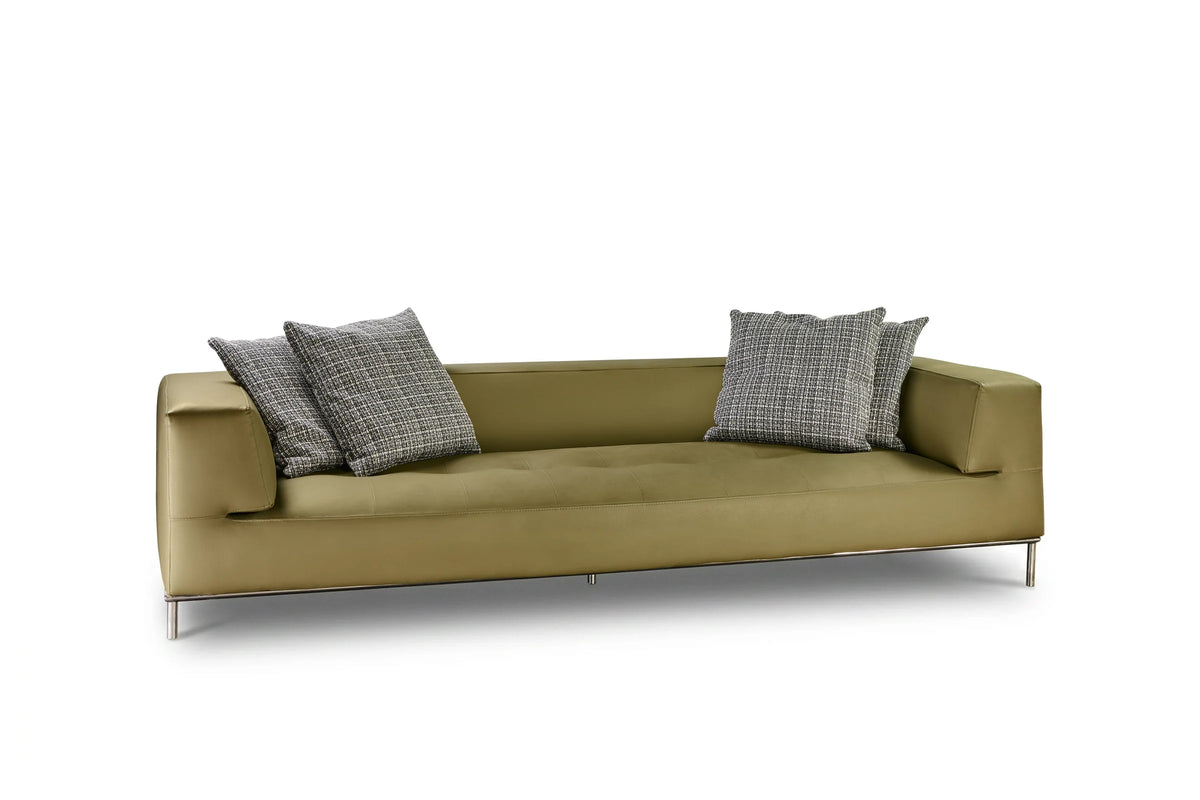 Sofa Cilantro - Leather Olive