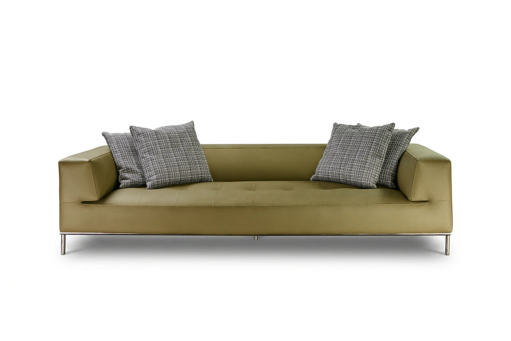 Sofa Cilantro - Leather Olive