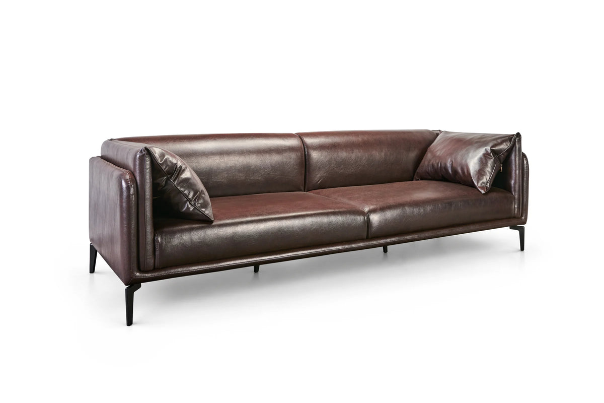 Sofa Exotic - Leather Brown