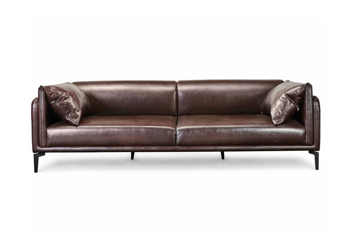 Sofa Exotic - Leather Brown