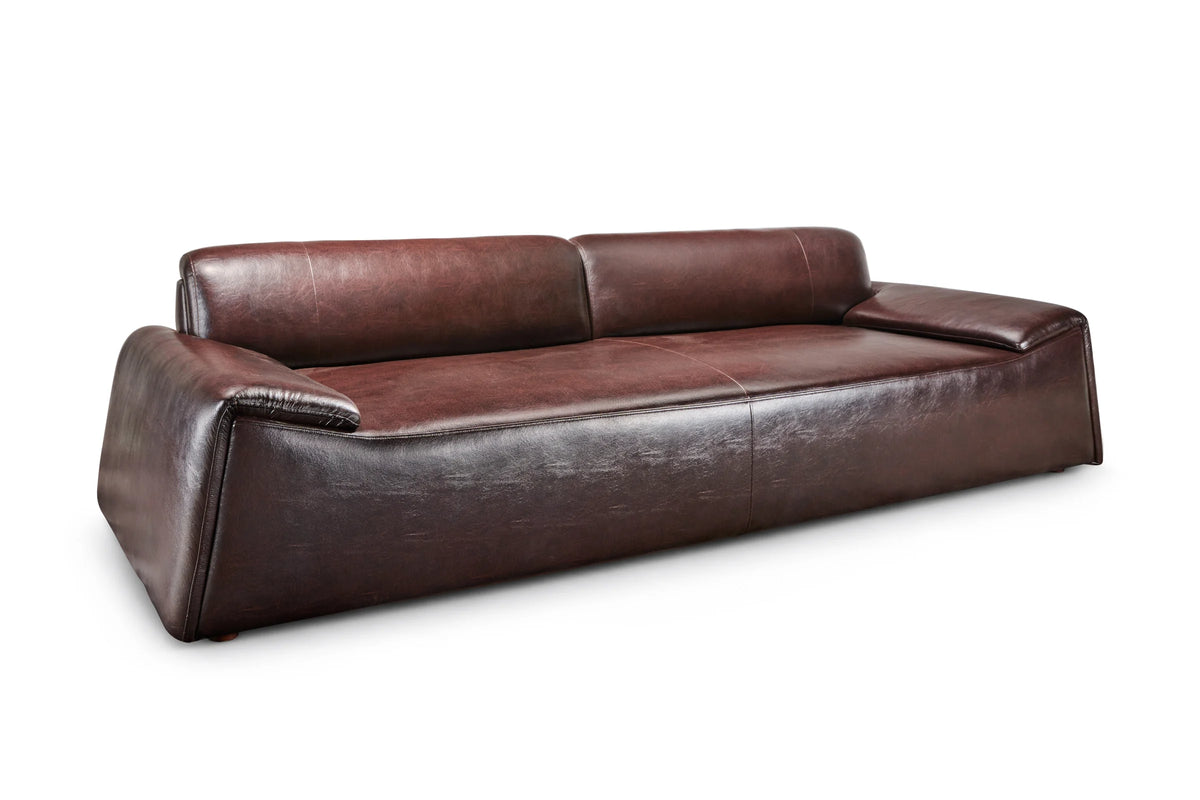 Sofa Frozen - Leather Brown
