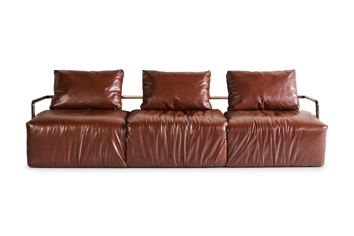 Sofa Lotto - Leather Brown