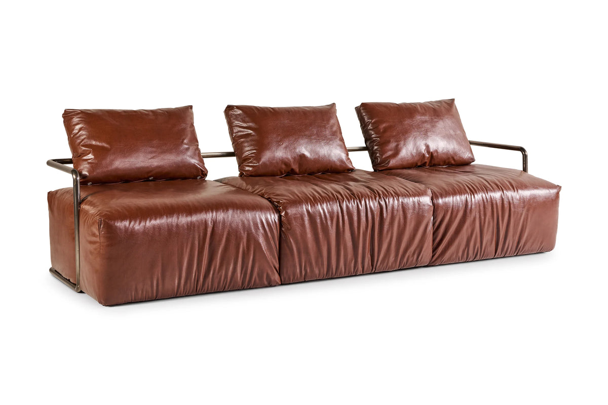 Sofa Lotto - Leather Brown