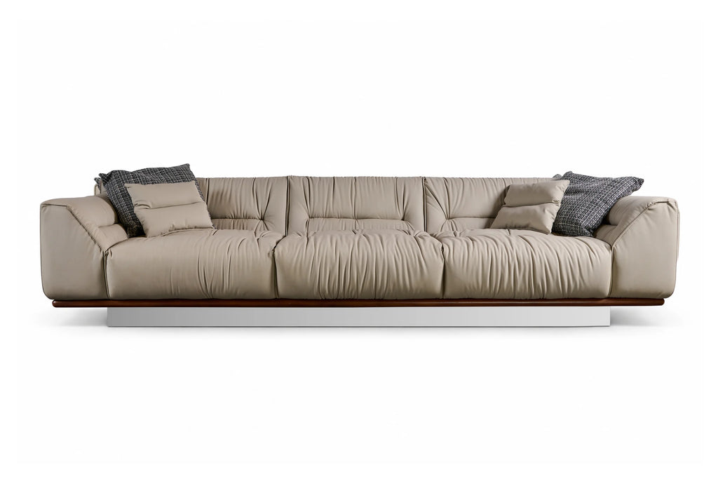 Sofa Totti - Leather Off-white