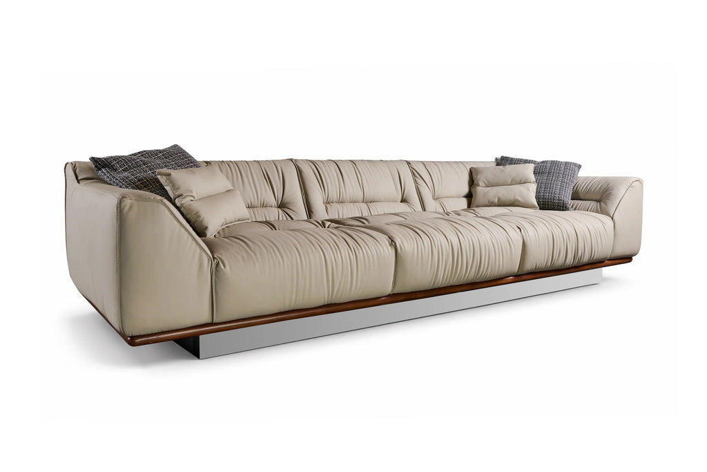 Sofa Totti - Leather Off-white